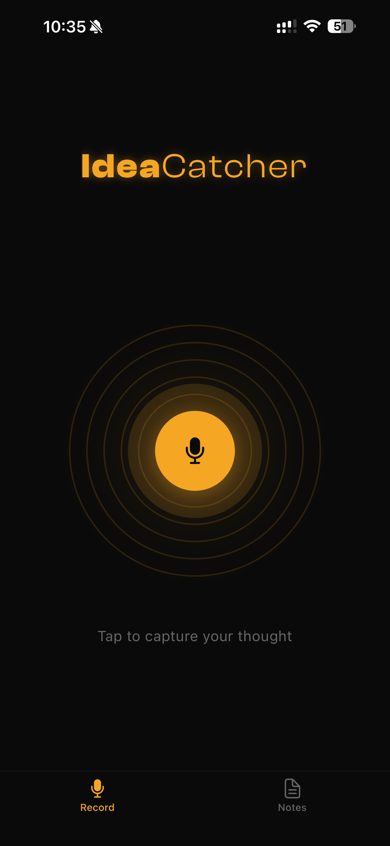 IdeaCatcher screenshot