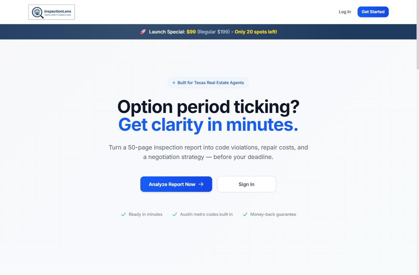 InspectionLens screenshot