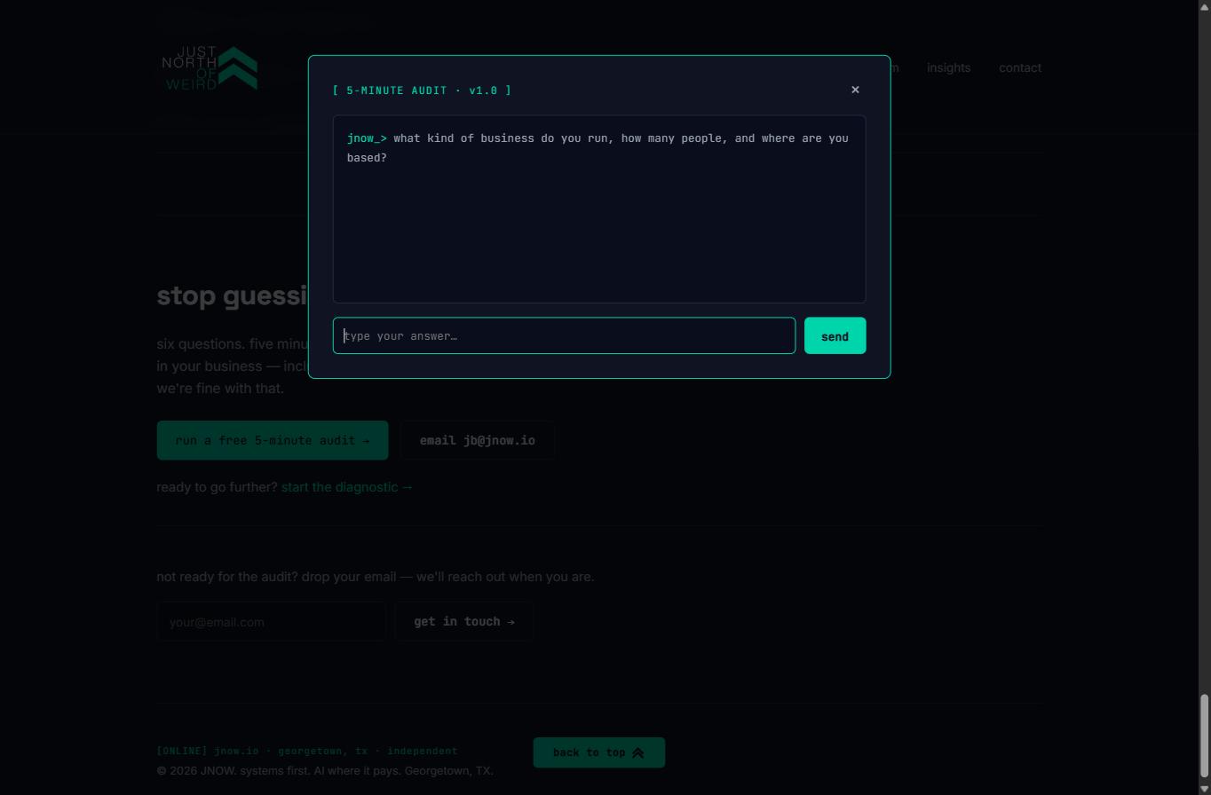 5-Minute Audit Agent screenshot